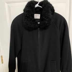 100% wool ladies 3/4 length jacket